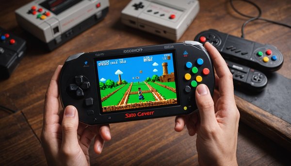 Découvrez la console portable retrogaming pour un voyage inoubliable